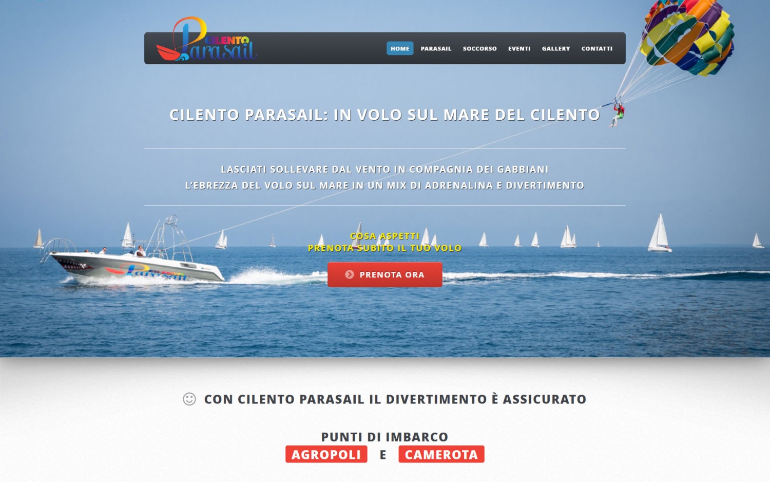 Cilento Parasail